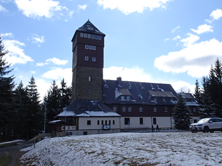 Restaurant auf dem Gipfel