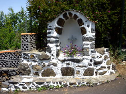 Einer der beiden Bildstücke in El Pinar