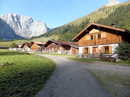 Engalm in der Morgensonne