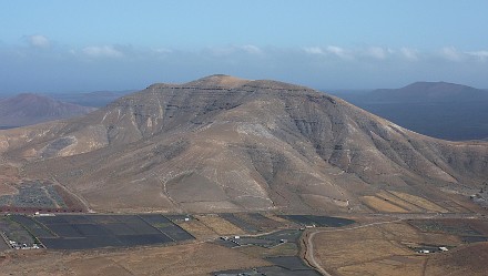 Blick vom Atalaya Femes auf die Montana de la Cinta